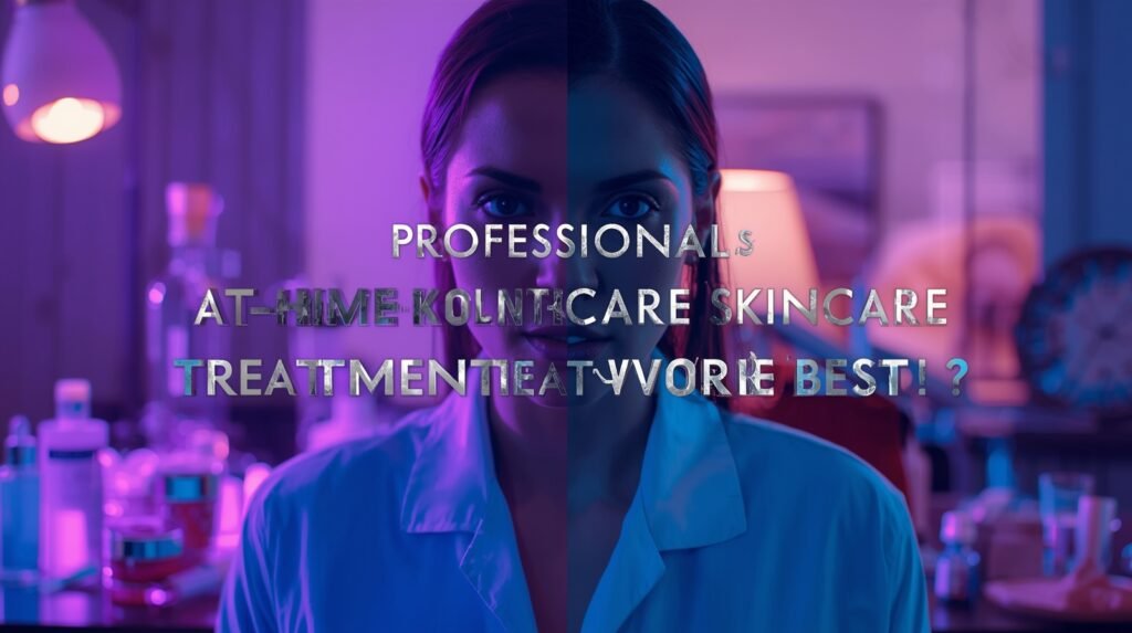 Professional vs. At-Home Skincare Treatments: What Works Best